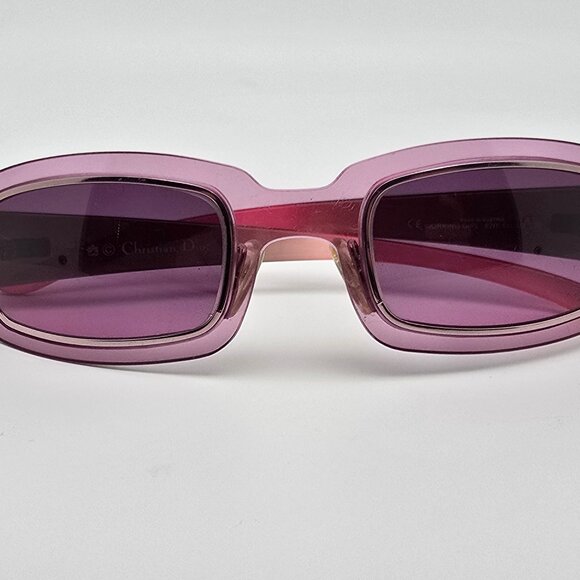 Christian Dior Working Girl 82H Purple Rose Gold Frame Purple Lens Sunglasses main image 4